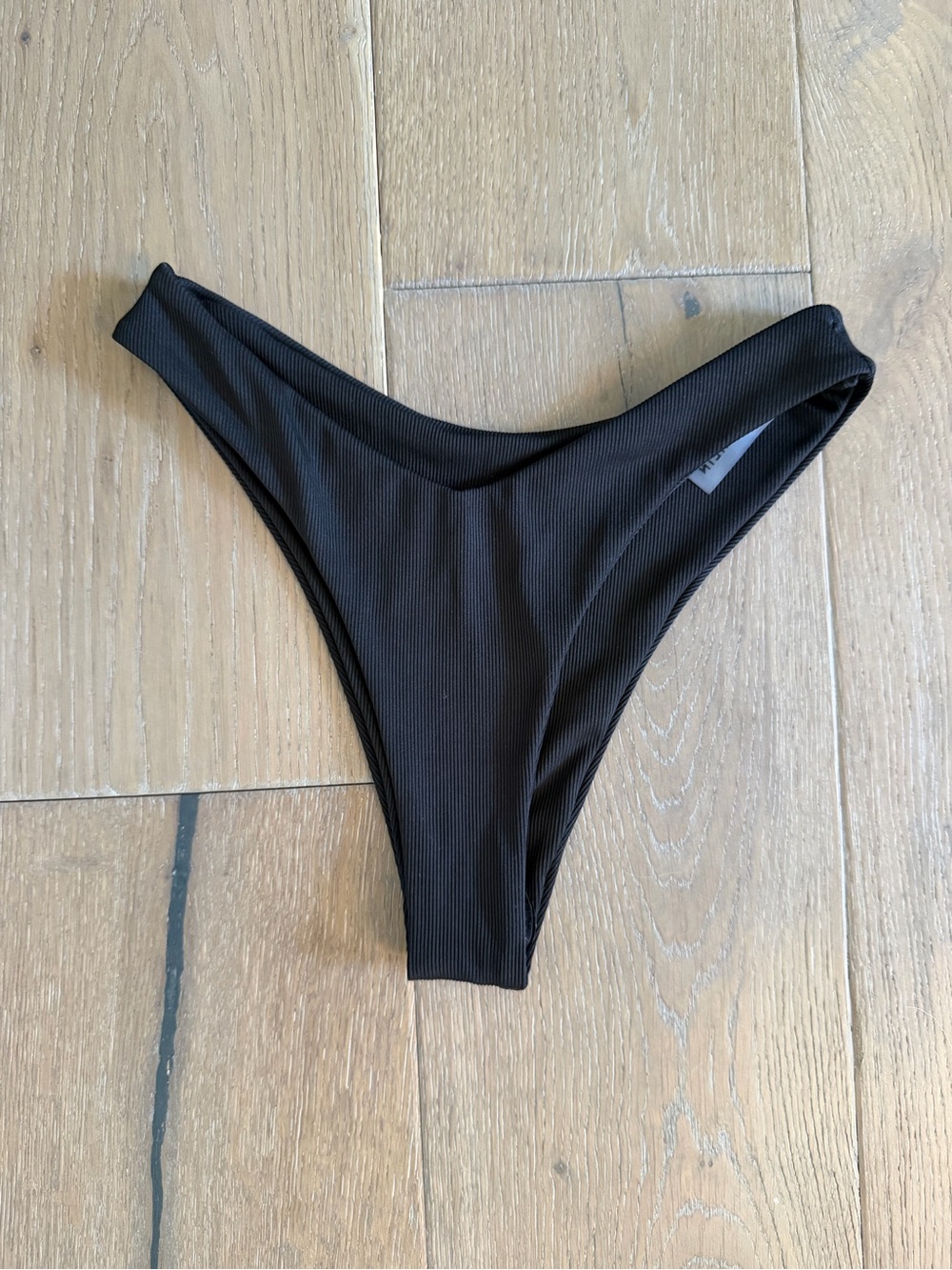 SHEIN Brazilian Bikini Black Bathing-suit Bottoms brand new never worn size sm